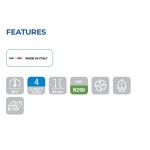 Ψυχόμενος πάγκος RC 4100LV - GN 1/1 (ME ΝΕΡΟΧΥΤΗ)